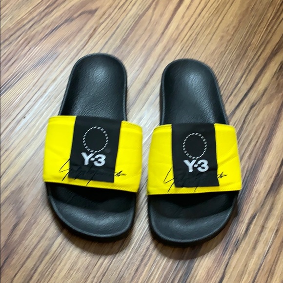 y3 sandals black